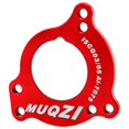 thumbnail image 4 of QualitChoice Adaptateur de Guide de Chaîne de Bicyclette Iscg 03 et avec Boulons CNC 05 Conversion Rouge Rouge 68.3x67.9x35.4x4mm, 4 of 4