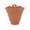 Brown, variant on THHEIC Wall Hanging Flower Pot Rustic Outdoor Decor Small Container Indoor Wall Planter Planters for Indoor Plants Wall Pocket Vase Decor Balcony Decorative Flower Pot Cylinder Orchid
