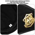 thumbnail image 4 of Mens French Beret Adjustable Beret Cap for Casual Wear Black Woolen Material 1Pack, 4 of 5