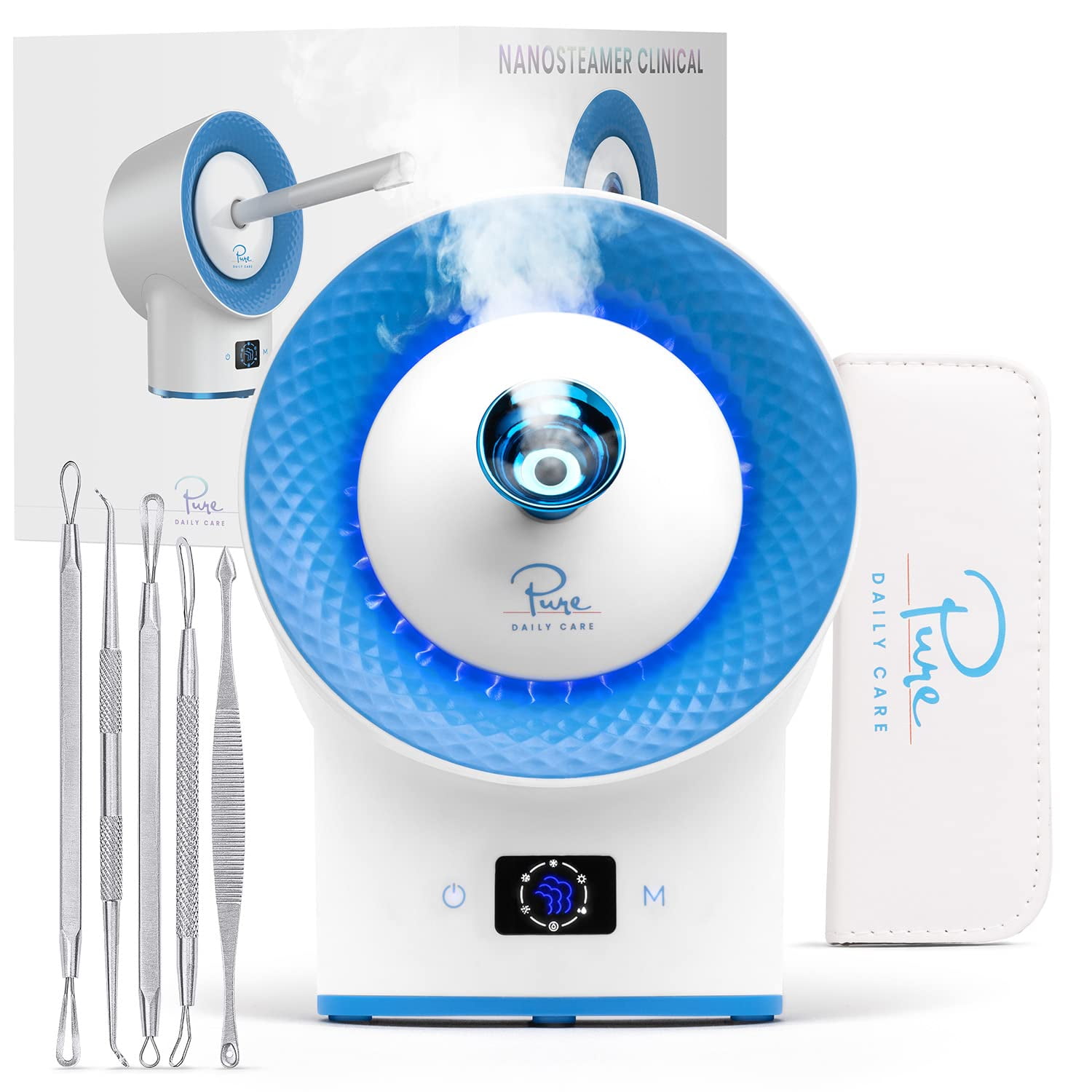 Buy Pure Daily Care Nano Facial Steamer Beauty Clinical 10in1 Smart