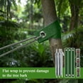 thumbnail image 4 of Stakes Heavy Duty, Metal Garden Stakes, Tree Ties For Support, Metal Stakes For Ground, Diamond Profile Galvanized, Green Landscaping Support, Windy Season, 3 Pk, 4 of 5