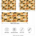 thumbnail image 2 of Halloween Cartoon Pattern Satin Pillowcase for Hair and Skin Silk Pillowcase, Queen Size(20x30 inches) - Slip Cooling Satin Pillow Covers with Envelope Closure（183） Home Decor Gifts, 2 of 7