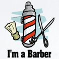 thumbnail image 2 of CafePress - Im A Barber Body Suit - Baby Light Bodysuit, Size Newborn - 24 Months, 2 of 4