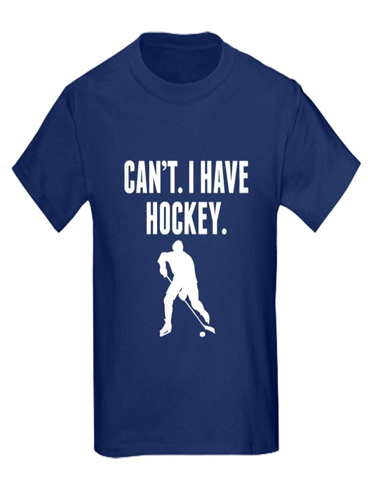 CafePress Cant I Have Hockey T Shirt Kids Dark TShirt Walmart