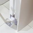 thumbnail image 4 of Hearth & Gear Compact Bathroom With Integrated Toilet Brush Holder To Compact Design Space Saving Garbage Can Strong Bags Bags Kitchen Small Kitchen Bags Smart Human Bags H Wastebasket Liners Clear, 4 of 7