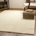 thumbnail image 1 of Super Soft Faux Rabbit / Mink Fur Solid Area Rug, 1 of 7