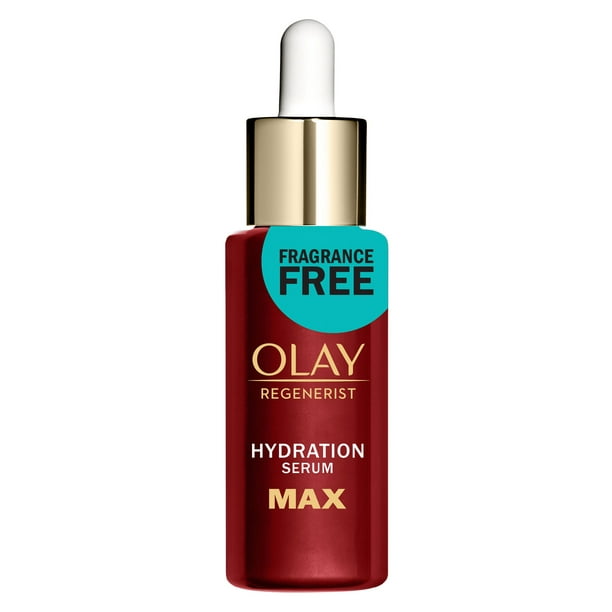 Olay Regenerist MAX Hydration Serum with Hyaluronic Acid, 1.3 oz ...