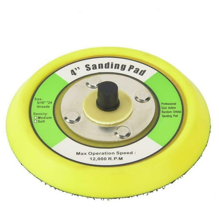 

1 - 6 Polishing Sanding Disc Backing Pads Hook and Loop for Pneumatic Sander