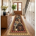 thumbnail image 3 of MJIAexp Runner Rug 3x10 Runners for Hallways,Kitchen Rugs Non Slip Washable Entryway Carpet Runner,Soft Bear Runners for Bathroom Bedside Holiday Decor 3'x10', 3 of 7