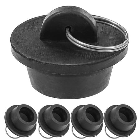 

5pcs Rubber Sink Stopper Bathtub Plug Stopper Washbasin Stopper Bathroom Sink Plug