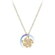 thumbnail image 4 of Collar para mujer, joyería para mujer, collar con colgante de molino giratorio para mujer, gargantilla de cadena de clavícula, joyería, collar giratorio, 4 of 5