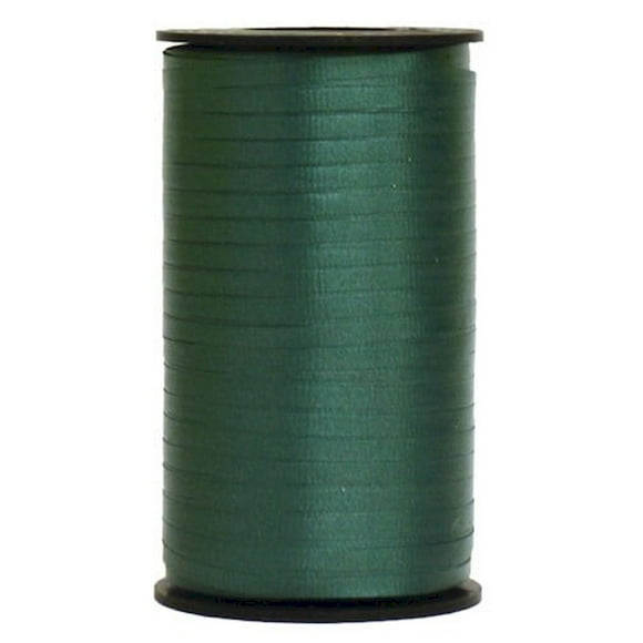 3/16" x 500 Yds Hunter Green Curling Ribbon