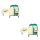 thumbnail image 1 of Vogacara Niños Insect Explorer Chaleco Sombrero Kit Acampar al aire libre Pesca Disfraces de aventura Fiesta escolar Niños Niñas Traje con múltiples Verde 2piezas Vogacara CBP192134, 1 of 6