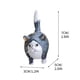 thumbnail image 4 of Ornamento Gato Cola Erizada Acrílico, Figura de Gato de Navidad, Adornos de Resina para Hogar, Dcoration Festiva, Colgante para Navidad, para Salón, Material Acrílico, Estilo Navideño, para, 4 of 7