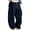 Navy, variant on Kaemgyyd Baggy Pants for Women Trendy Drawstring Elastic Waist Trackpants Casual Loose Wide Leg Streetwear