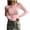 Pink, variant on Women's 2026 Spring Long Sleeve Henley T Shirts Button Ribbed Knit Slim Fit Basic Tops Blouse Casual Outfits Pink L