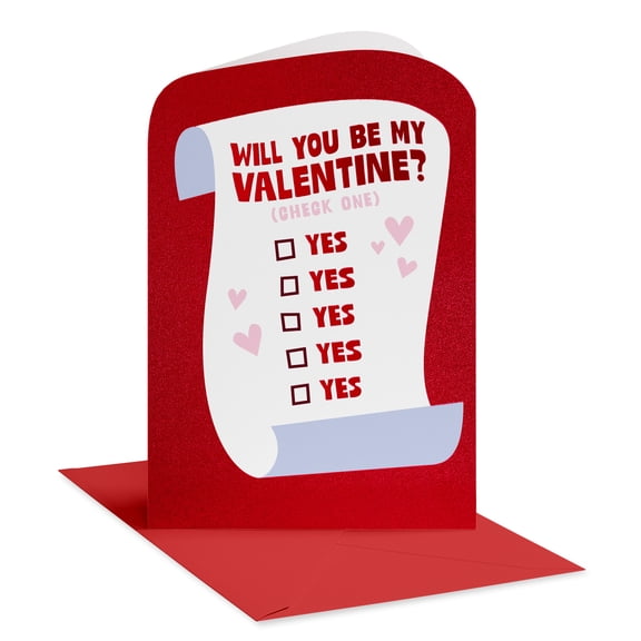 American Greetings Valentine's Day Romantic Card for Anyone (Checklist Love)