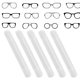 thumbnail image 5 of Juego De 10 Pares De Anteojos, Gancho Para La Oreja, Gafas De Sol, Anteojos, Pierna, Antideslizante, Soporte De Cubierta YLSHRF Eye Glasses Ear Hook, 5 of 8