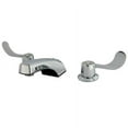 thumbnail image 2 of Kingston Brass KB931G Widespread Bathroom Faucet, Polished Chrome, 2 of 2