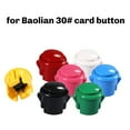 thumbnail image 7 of 10 Pcs Arcade Buttons 30Mm Responsive Arcade Buttons for Gaming Enthusiasts Green, 7 of 7
