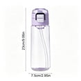 thumbnail image 3 of BiFandian 24oz Clear Sports Water Bottles with Straw & Lid Portable Spill Proof Drinking Bottles for Gym Travel Outdoor Summer, 3 of 6