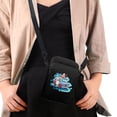thumbnail image 4 of HELLHERO Vintage Ice Cream Truck Crossbody Bags, Leakproof, Travel, Outdoor and Daily Use Polyester 4.33x1.97x7.09, 4 of 7