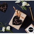 thumbnail image 6 of Inkdotpot Rose Gold Foil Paper Hang Tags Thank You Bridal Shower-Baby Shower-Retirement-Wedding-Birthday Favor Tags 100 Pieces, 6 of 8
