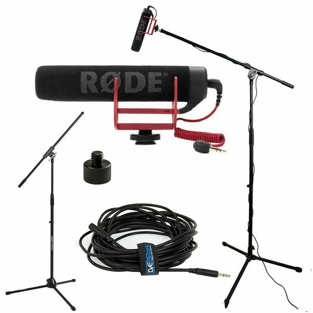 RODE VideoMic GO Studio Boom Kit VideoMic GO, Boom Stand, Adapter and