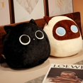thumbnail image 2 of Gran oferta, juguete de peluche de gato Kawaii para niños, muñeco de 60cm, almohada de gato bonito, juguetes de relleno Premium, adorno para el hogar, regalo de cumpleañoszhangmengyablack+60cm Pillow zhangmengya unisex, 2 of 2