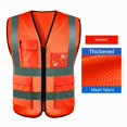 thumbnail image 1 of Safety High Visibility Vest Adjustable Security Vests Traffic Night Outdoor For Running Cycling Sports, 1 of 7