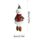 thumbnail image 5 of Christmas Decorative Fabric Dolls Small Figurines Pendants Reindeer Santa Claus Snowmen Christmas Tree Decorations, 5 of 6