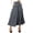 Gray, variant on Yertdoel Plaid Maxi Skirts for Women High Waist Vintage A‑Line Long Skirt Fall Winter Trendy Casual Skirt with Pockets, S-3XL