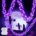 thumbnail image 1 of Cadena de luces JOYIN con batería LED morada de 2,4 m, resistente al agua, 1 of 7