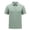 Green, variant on Golf Shirts for Men Summer Solid Color Thin Ice Silk Collared 3-Button Short Sleeve Breathable Casual Daily Tops,5XL