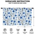 thumbnail image 2 of Blackout Kids Curtains,Pioneer Flower Childrens Insulated Curtains Set Of 2,Bedroom Essentials,Toddler Room Decor 52x63in(132x160cm), 2 of 4