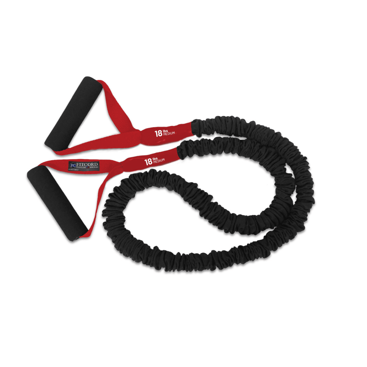 FitCord Resistance Band- 6ft Heavy (25lb)