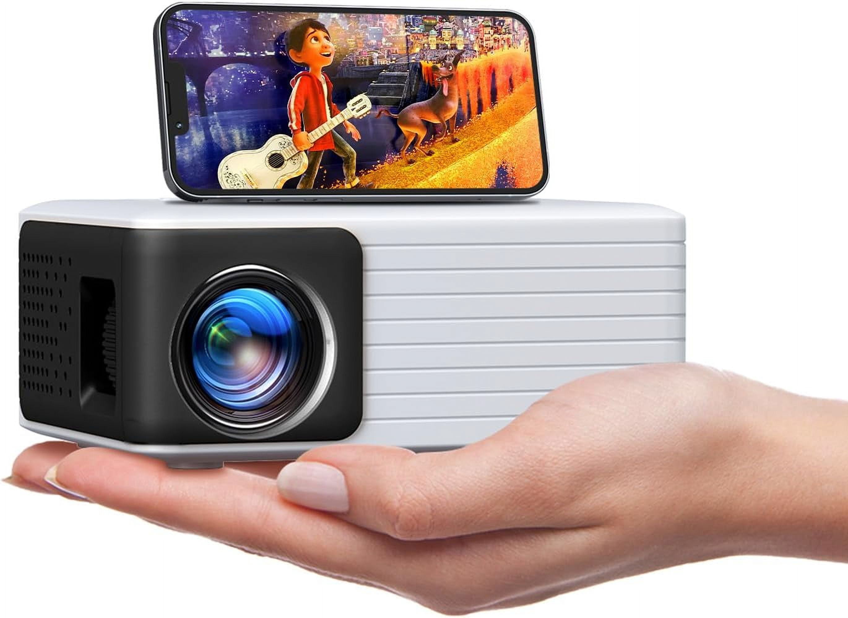 Apeman  LCD Native 480P Support 1080P Home Theater Projector, Dual Speakers, Eyes Protection