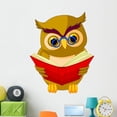 thumbnail image 1 of Wise Owl Wall Decal Mural by Wallmonkeys Peel and Stick Graphic (48 in H x 38 in W) WM211961, 1 of 4
