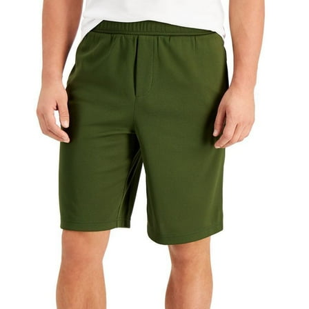 ID Ideology Men's Mesh Break Shorts Green Size Medium