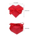 thumbnail image 2 of HONMEET Heart Shaped Box Red Paper and Polyester for Wrapping Unique Design Multifunctional, 2 of 6