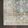 thumbnail image 6 of Nourison Astra Machine Washable Persian Silver Blue 5'3" x 7' Area Rug, (5x7), 6 of 9