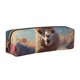 thumbnail image 1 of Easygdp Fluffy Alpaca Mountain Meadow para Estuche de Lápices de Cuero, Estuche de Papelería de Cuero, Estuche de Gran Capacidad con Cremallera, 1 of 7