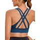 thumbnail image 2 of Sujetador deportivo RUNNING GIRL High Impact negro+blanco+azul oscuro, 2 of 6