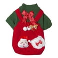 thumbnail image 3 of UDIYO Pet Pullover Christmas Series Decor Keep Warmth Cartoon Pet Dogs Cats Sweatshirt Costume for Winter, 3 of 7