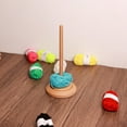 thumbnail image 2 of Shoreew Wooden Yarn Holder Single or Double Yarn Skein Holder Desk Yarn Thread Dispenser Spinner for Crocheting Twirling Yarn Knitting Embroidery Accessory, 2 of 4