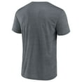 thumbnail image 3 of Men's Heathered Gray Wisconsin Badgers Play Ball Channel Mesh Rowan T-Shirt, 3 of 3