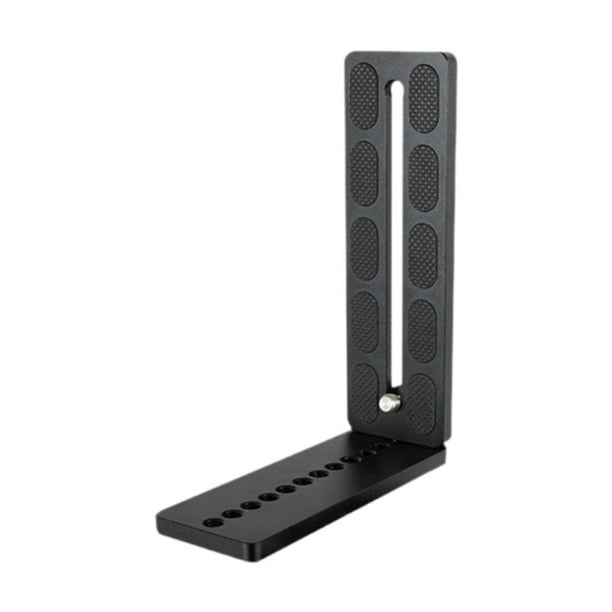 Estabilizador de placa de liberación rápida para cámara, soporte en L portátil universal, accesorio de fotografía para cabezal esférico