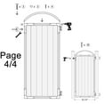thumbnail image 7 of Nuvo Iron PRO6 Frame Gate Arched 6-Board, Black, 7 of 7