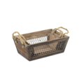 thumbnail image 3 of Juego de 3 Cajas de Almacenamiento de Madera y Alambre al Estilo Basket Cheung, 3 of 7