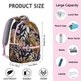 thumbnail image 6 of Hawaii Tropical Wind Palm Leaves Print Backpack for Campus Commute: Durable Lightweight Laptop Daypack, Large Capacity Bookbag for Students, Perfect Gift for High School College, 6 of 6